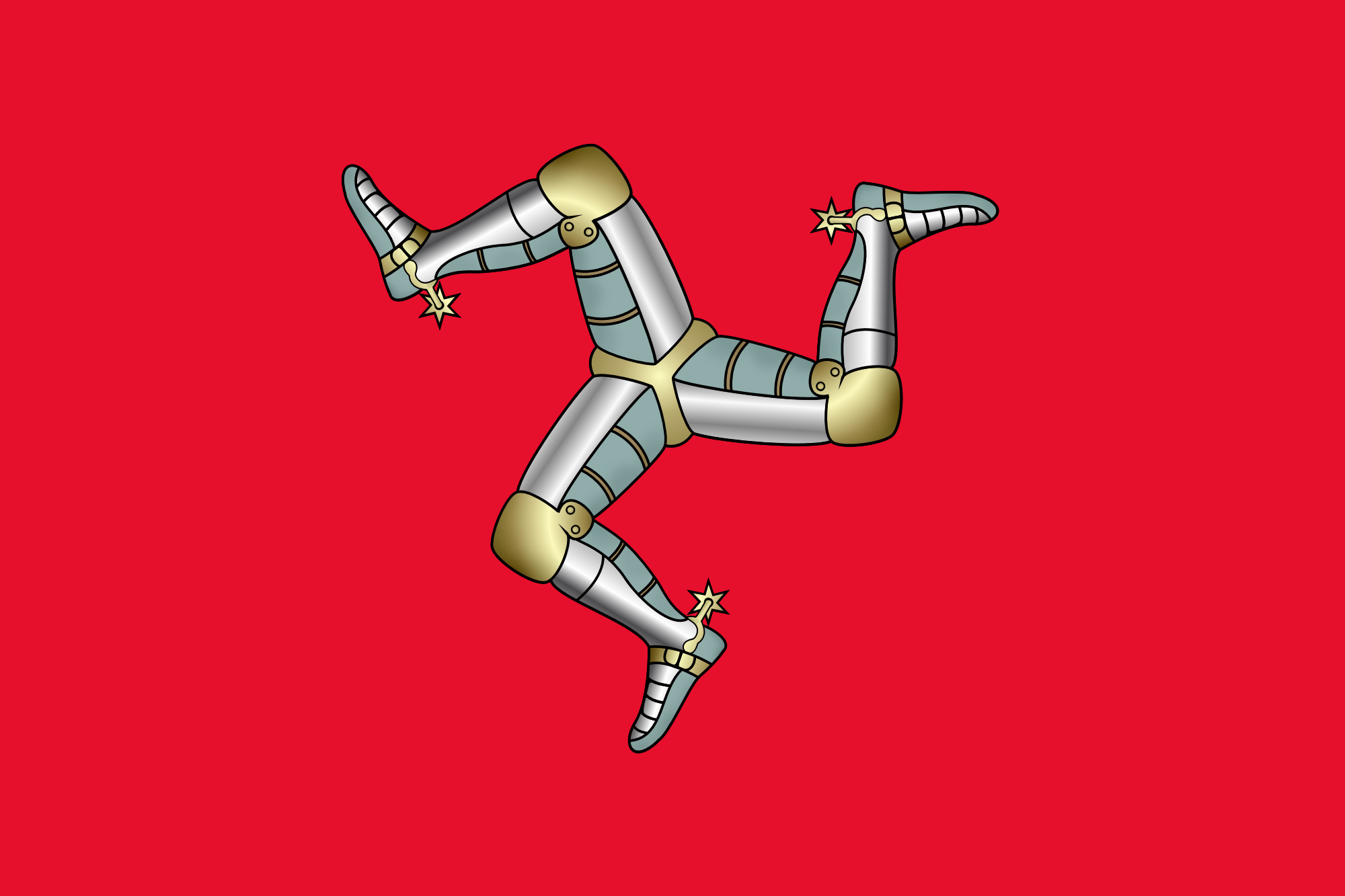 Isle of man flag