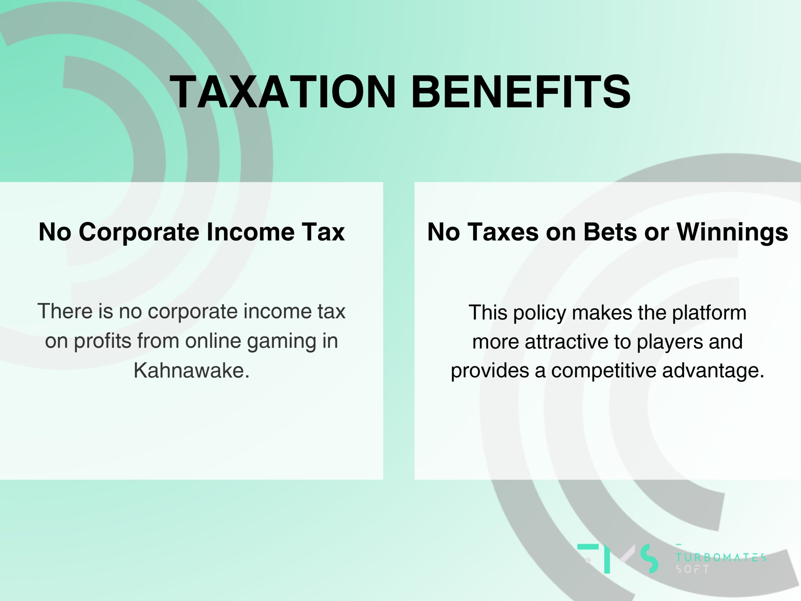 Taxation Benefits: